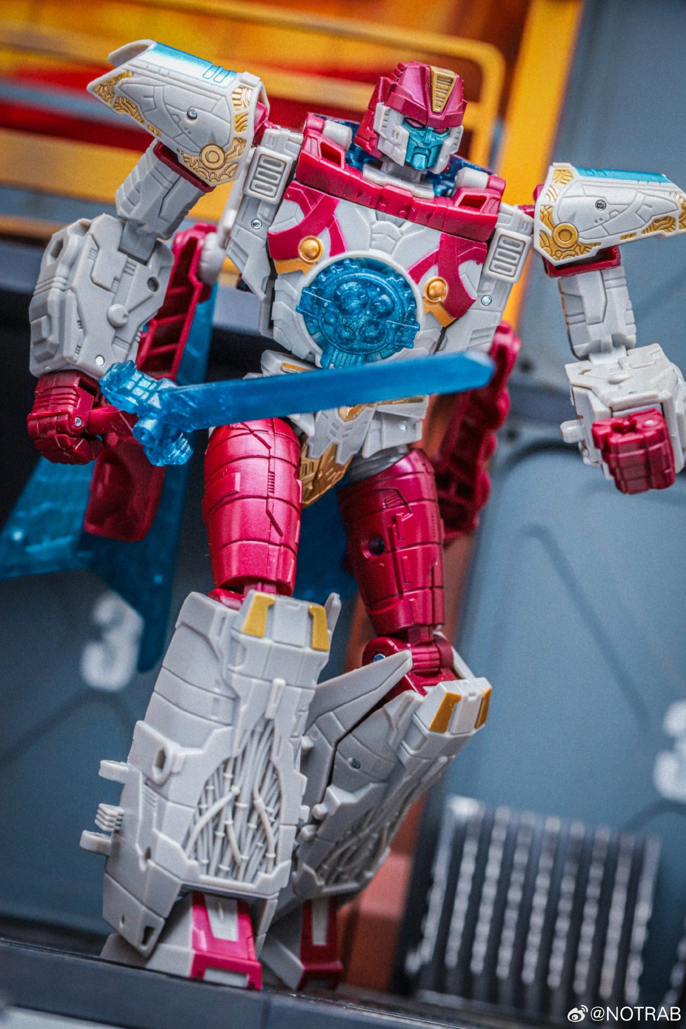 Transformers News: Transformers Legacy News: Review of Cybertron Hot Shot, ImagesFerak in Box, and Vector Prime in Hand