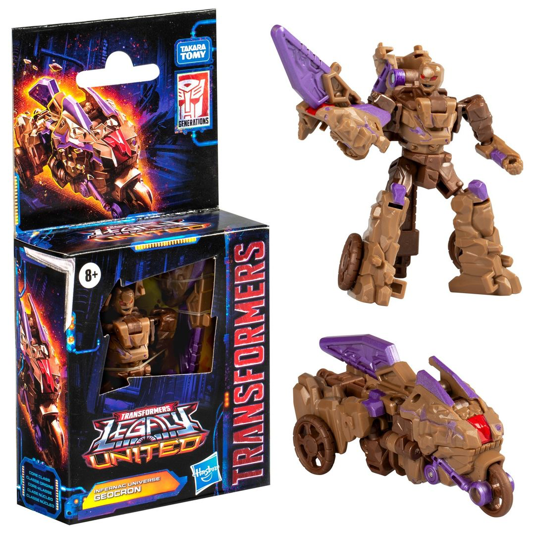 Transformers News: New Reveals: Geocron, Comic Edition Xaaron and Flame, 2 Galvatrons and More!