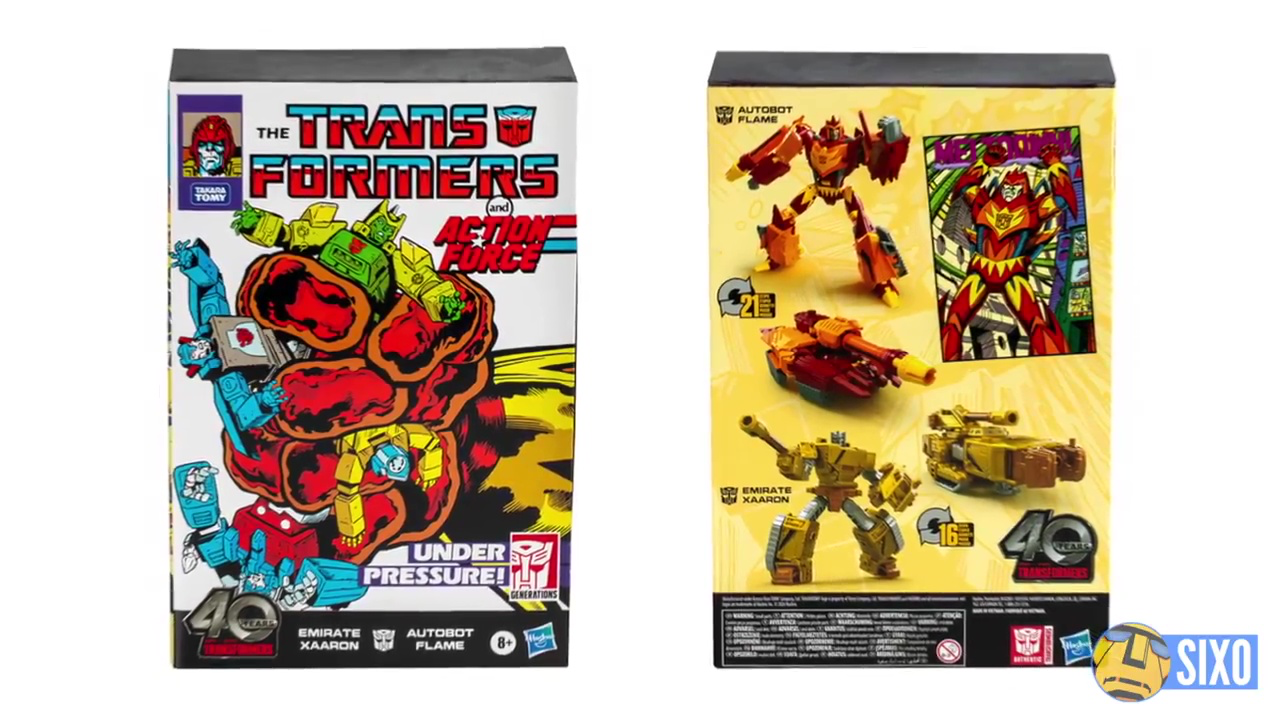 Transformers News: New Reveals: Geocron, Comic Edition Xaaron and Flame, 2 Galvatrons and More!