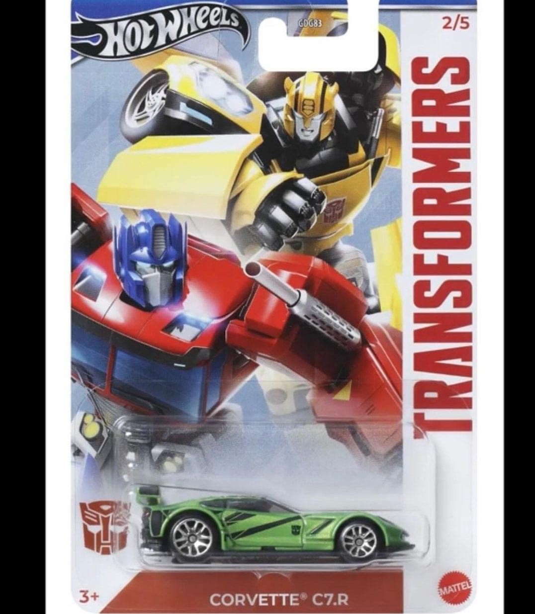 Transformers News: First Look at Dedicated Transformers Hotwheels Line