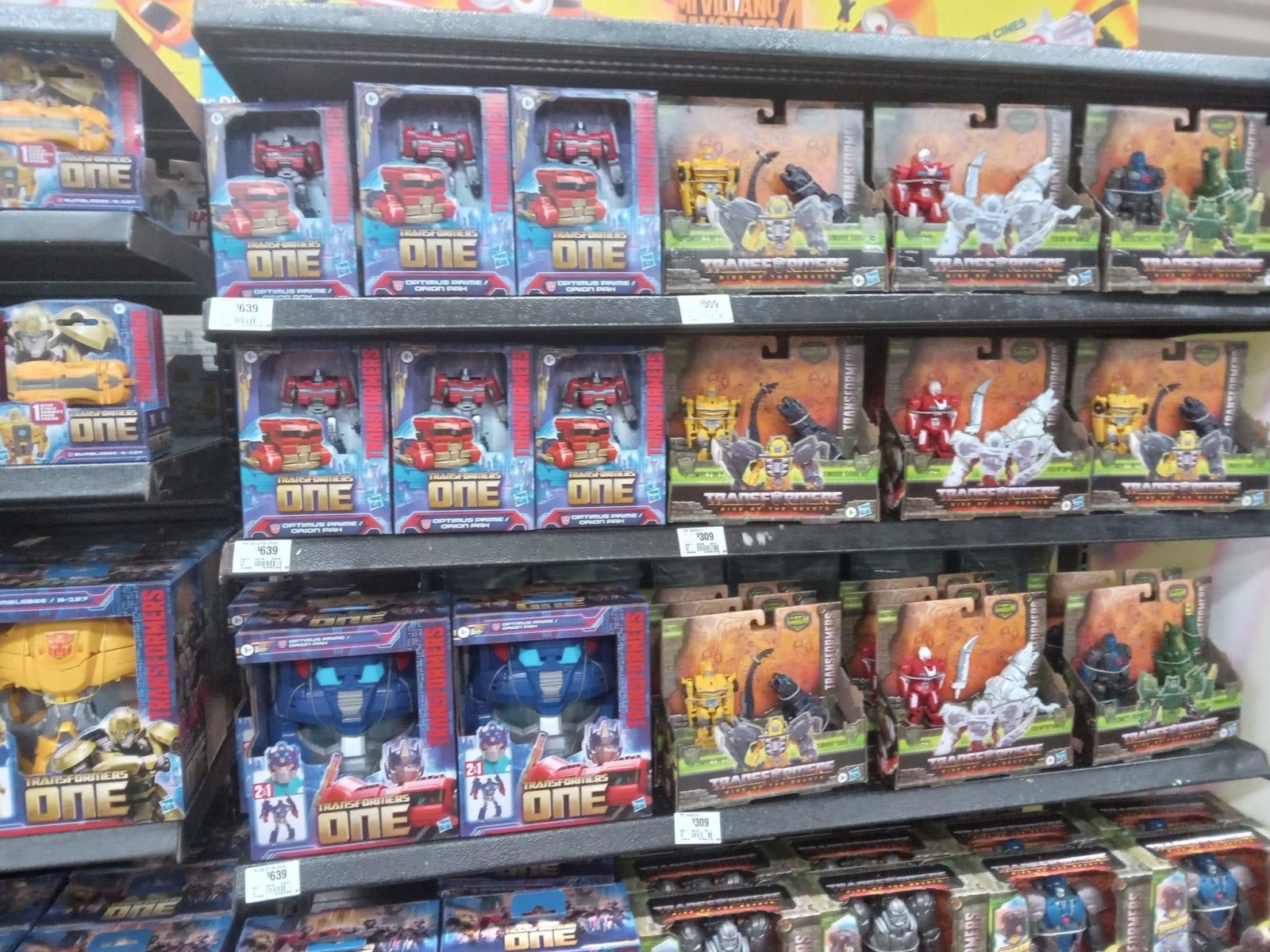 Transformers News: Mexican Walmarts are Fully Stocked on Transformers One Toys + New Toy Reviews