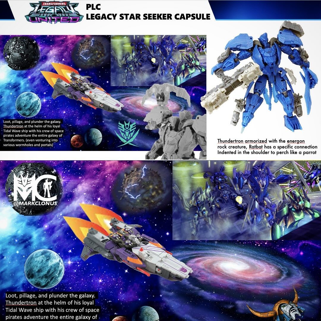 Transformers News: Hasbro Designer Explains the Lore Behind the Star Raiders Thundertron, Calcitron and Nightstrike Set