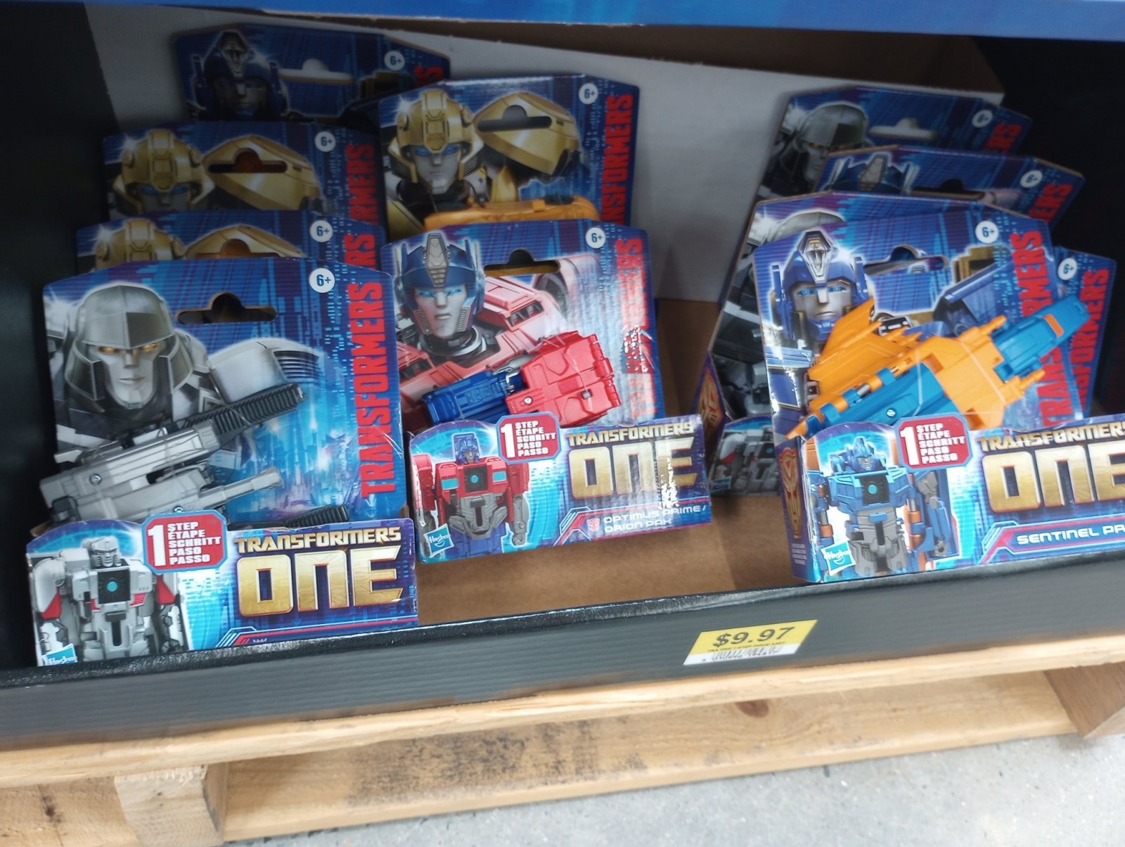 Transformers News: Transformers One Toyline Rolls into Walmart with Standee and New Products