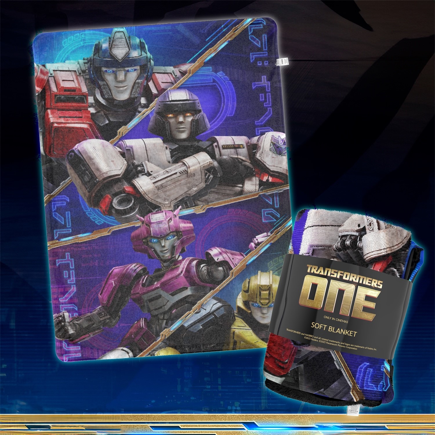 Transformers News: AMC Reveals Transformers One Popcorn Bucket and the Transforming One is now MIA