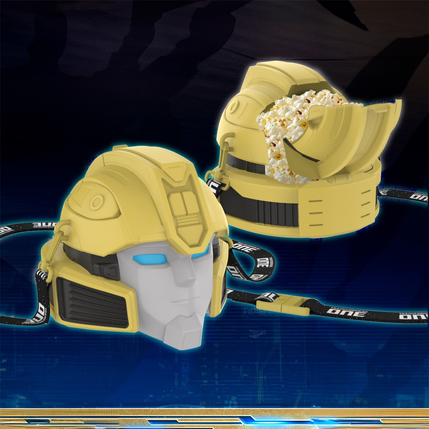 Transformers News: AMC Reveals Transformers One Popcorn Bucket and the Transforming One is now MIA