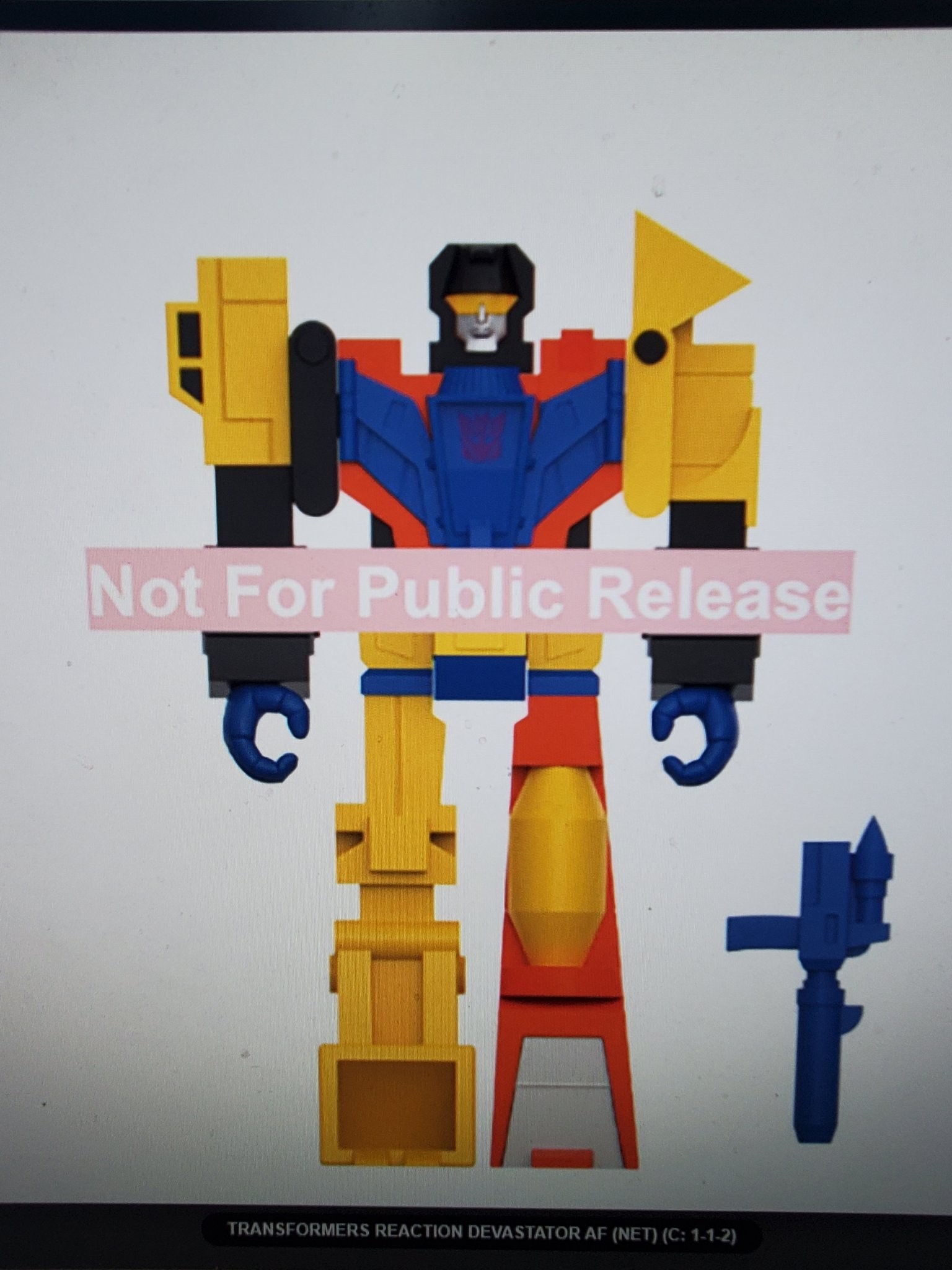 Transformers News: First Good Look at New Diaclone Devastator from Super 7 Transformers News: First Good Look at New Diaclone Devastator from Super 7