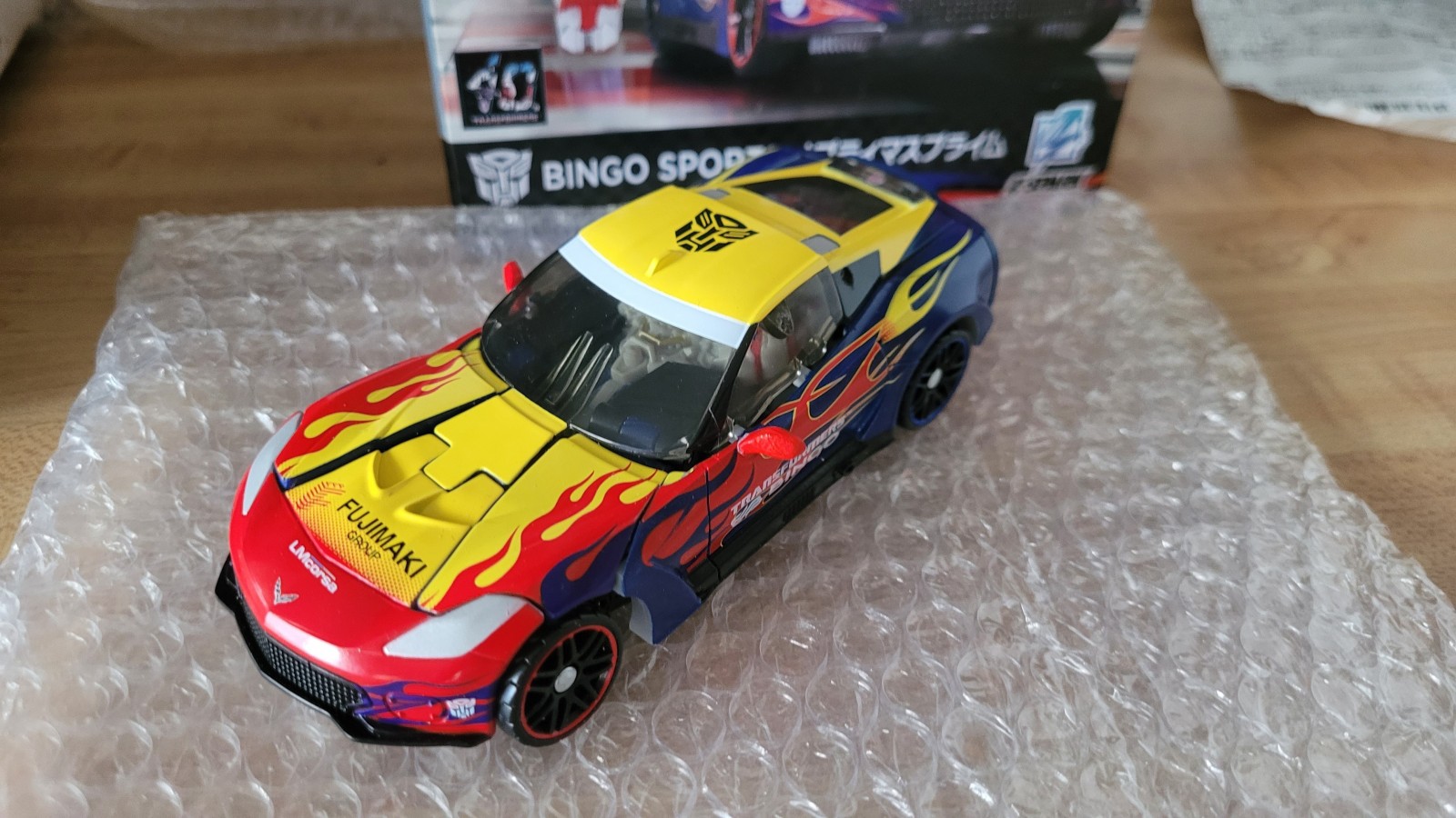 Transformers News: Pictorial Review of Exclusive Bingo Sports Optimus Prime + Breakage Warning