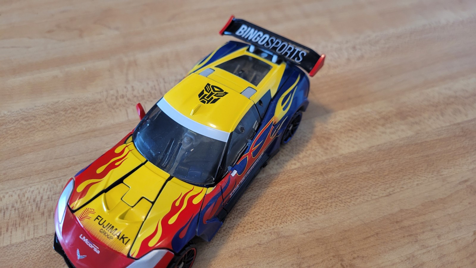 Transformers News: Pictorial Review of Exclusive Bingo Sports Optimus Prime + Breakage Warning