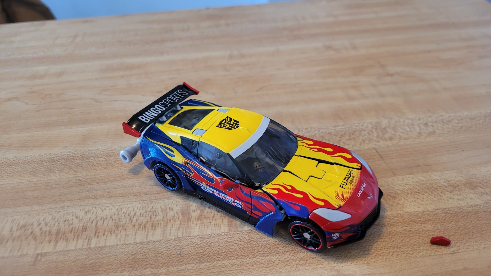 Transformers News: Pictorial Review of Exclusive Bingo Sports Optimus Prime + Breakage Warning