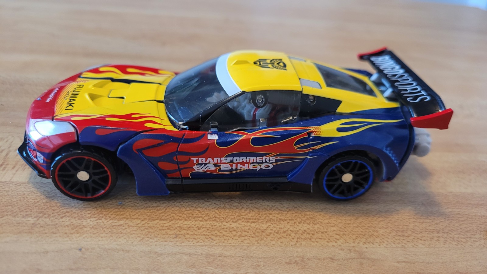 Transformers News: Pictorial Review of Exclusive Bingo Sports Optimus Prime + Breakage Warning