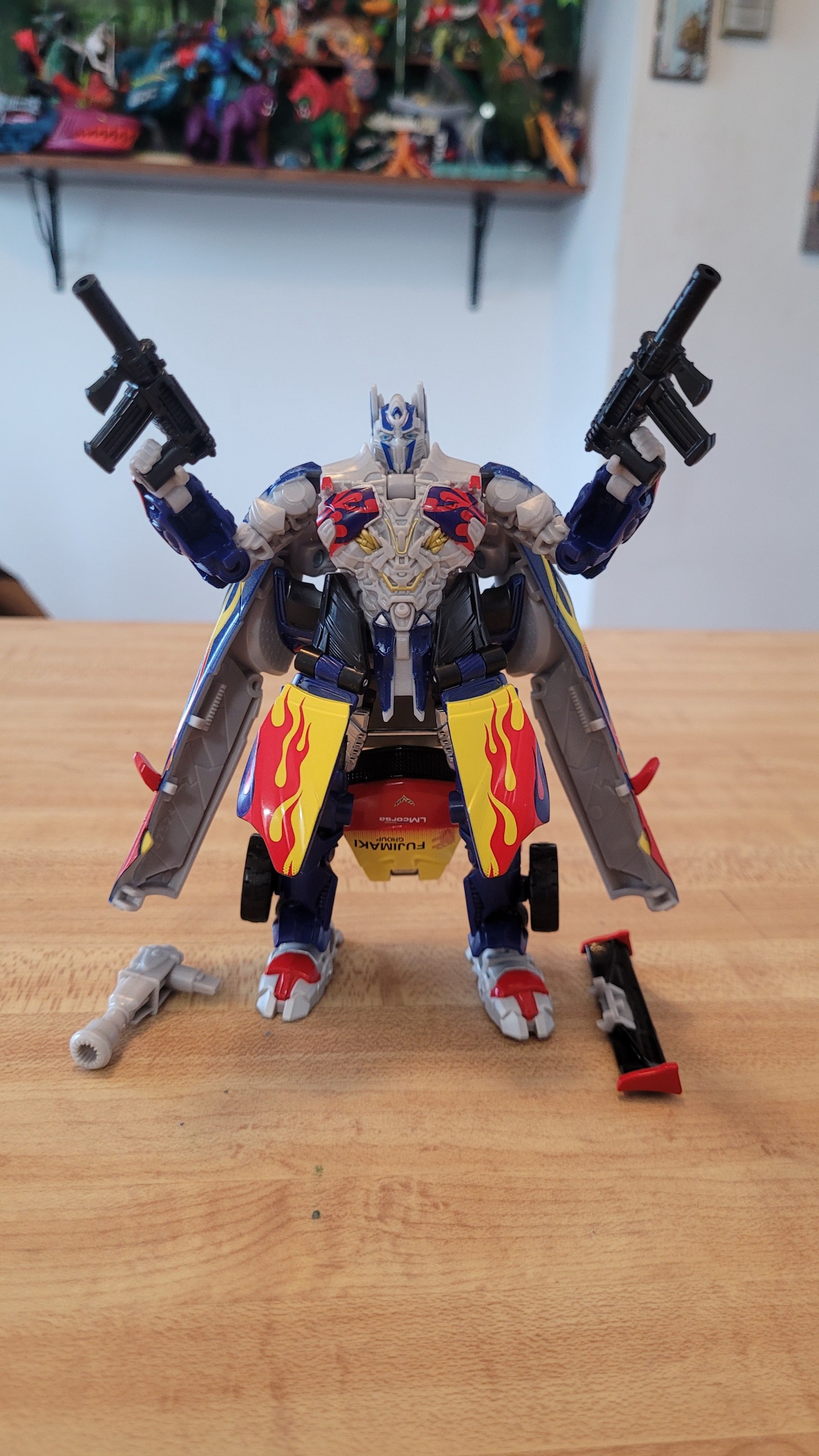 Transformers News: Pictorial Review of Exclusive Bingo Sports Optimus Prime + Breakage Warning