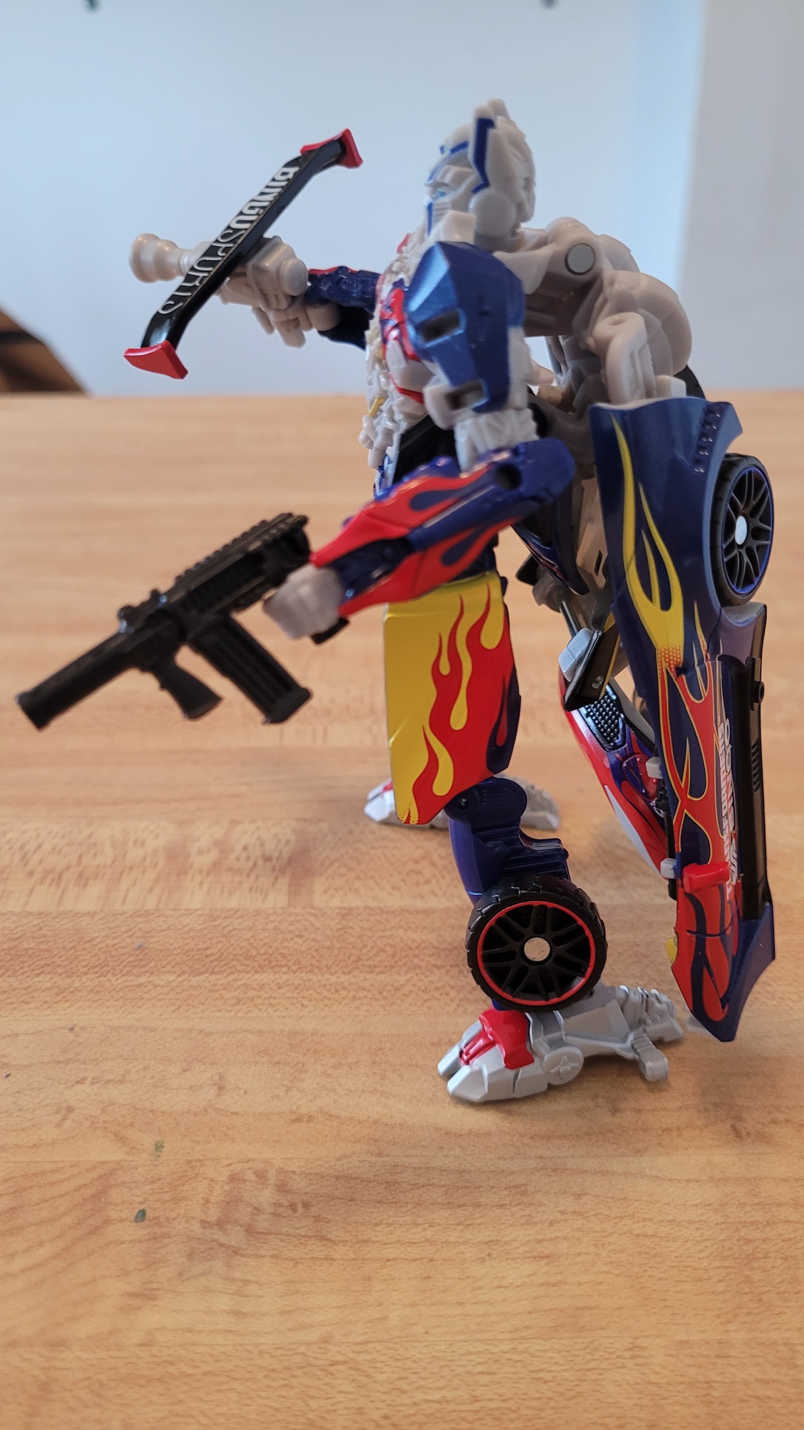 Transformers News: Pictorial Review of Exclusive Bingo Sports Optimus Prime + Breakage Warning