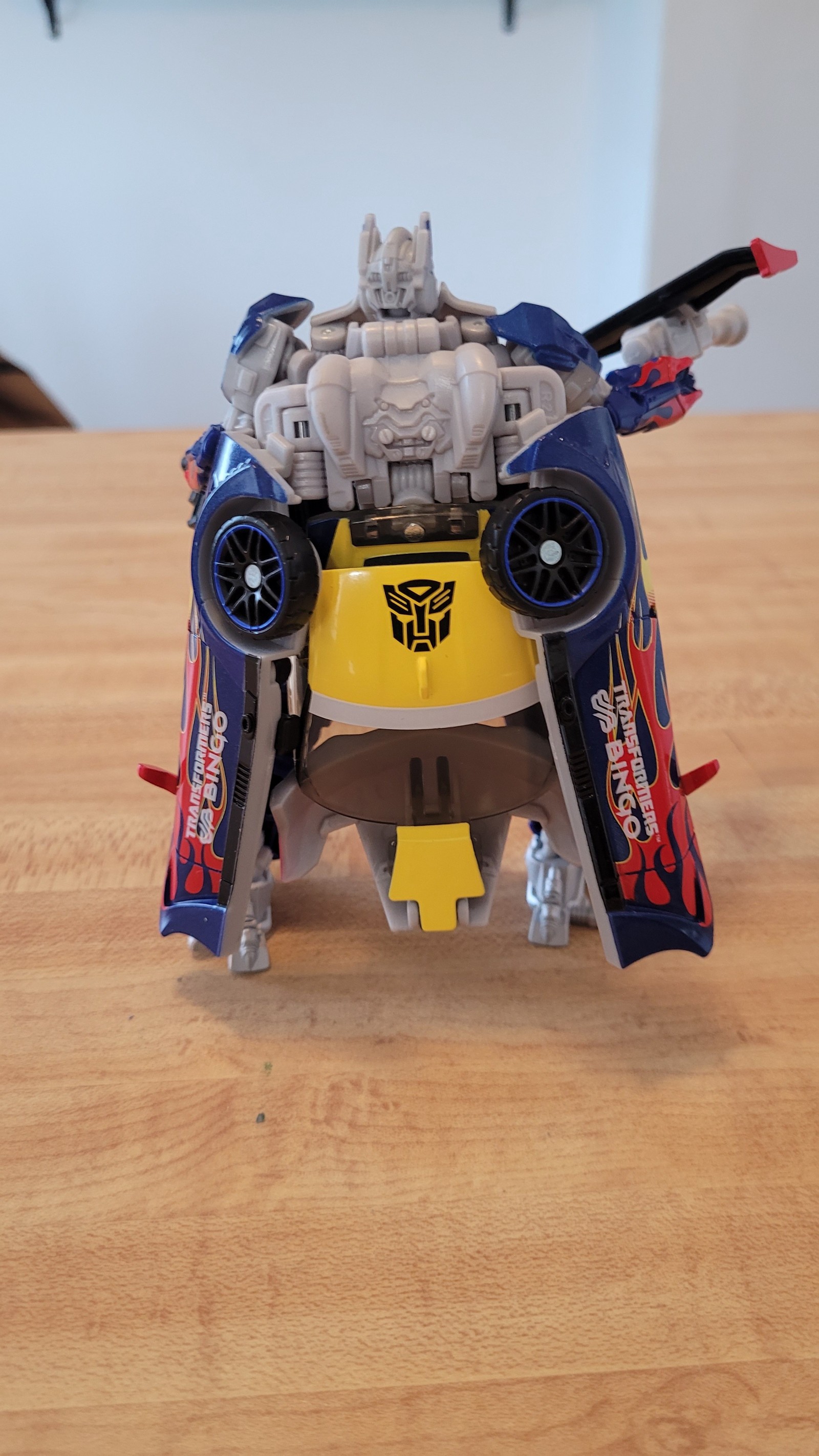 Transformers News: Pictorial Review of Exclusive Bingo Sports Optimus Prime + Breakage Warning