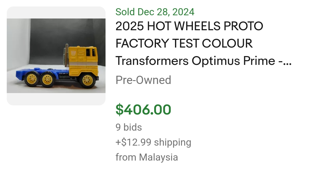 Transformers News: Dozens of Hot Wheels Optimus Prototypes Appearing Online with Various Decos and Wheels Transformers News: Dozens of Hot Wheels Optimus Prototypes Appearing Online with Various Decos and Wheels
