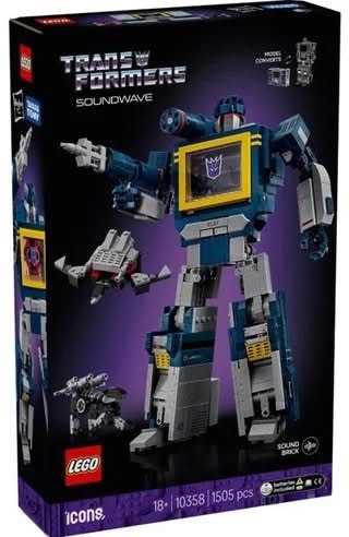 Transformers News: First Look at Lego Transformers Soundwave Coming Out August 1st