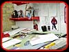 Artist's drafting table, full view
